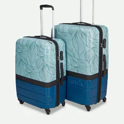 ZOUK Raahi Set Of 2 Printed Hard-Case Trolley Bag-3
