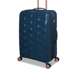 IT luggage Blue Textured Hard-Sided Trolley Bag-image-62