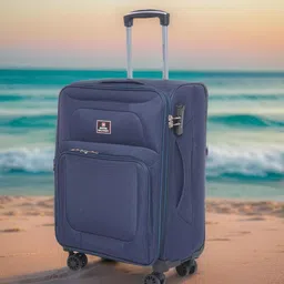 SWISS MILITARY Titanium Soft-Sided Cabin Trolley Suitcase-37