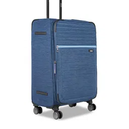 Safari Textured Soft-Sided Cabin Trolley Suitcase image 4