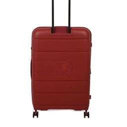 IT luggage Set Of 2 Red Patterned 360-Degree Rotation Hard-Sided Trolley Bag image 2