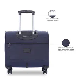 Tommy Hilfiger Memphis Printed Soft Sided Overnighter Trolley Bag image 4