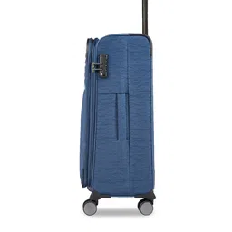 Safari Textured Soft-Sided Cabin Trolley Suitcase image 2