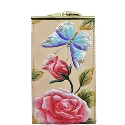 Anuschka Women Printed Leather Double Eyeglass Case-image-98