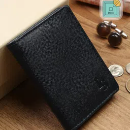 LOUIS STITCH Men Blue Abstract Textured Leather Money Clip-image-96