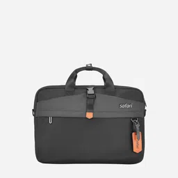 Safari Solid Medium Laptop Bag With Monster Key Fob-image-12