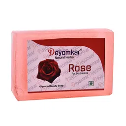 Deyomkar 3 Pcs Herbal Amla Brinjraj Shampoo with Rose & Lemon Honey Soap image 4