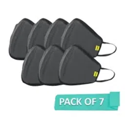 Nova Hexa Shield SN95 Reusable Outdoor Protection Superior Mask Free Size - Pack of 7 (Grey)(7Pcs)-picture-8