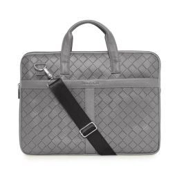 nautica accessories Nautica Grey Textured Pu Laptop Bag with Detachable Bag ( Set of 2)-picture-14