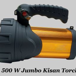 500 W Jumbo Camping Torch With 3 Km Long Range,3 Modes ,Water proof Body Torch-image-48