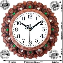 tomlix Analog 26 cm X 26 cm Wall Clock image 5