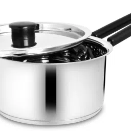 Sauce Pan 16 cm diameter with Lid 1 L capacity-image-50