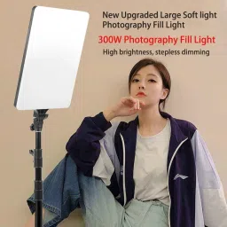 TechBlaze 24" LED Camera Light with Remote Control for Live Streaming Video Reels Shooting Flash image 2