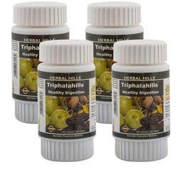 Herbal Hills Triphala tablets 60 (Pack of 4) triphala for eyes-93