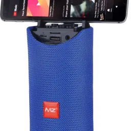 MZ M211 (BLUETOOTH PORTABLE SPEAKER) Thunder Dynamic Sound with Mobile Stand 10 W Bluetooth Speaker image 3