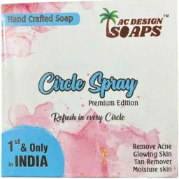 Circle Spray Hand Crafted Soap Remove Acne Glowing Skin Tan Remover Green-image-35