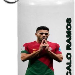 Goncalo Ramos Aluminium Printed Sport Bottle for Hiking, Travelling 600 ml Sipper-18