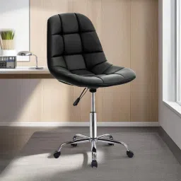 Ola Premium Ergonomic Low Back Workstation Leatherette Office Conference Chair-image-45