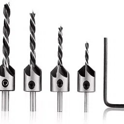 Wood Drill Bits Set 3mm 4mm 5mm 6mm with Hex Key - 4 Pcs Wood Drill Bits Set 3mm 4mm 5mm 6mm with Hex Key - 4 Pcs-24