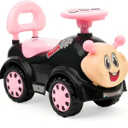 Neon Push Car with Music, for kids 1 to 3 years upto 25 Kgs Under Big Wheels Car Non Battery Operated Ride On-9