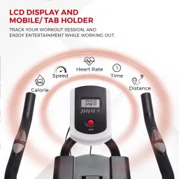 bionfit SpinZ1 Exercise Cycle for Home Gym with Attached Stepper, User Weight: 120 kg Spinner Exercise Bike image 5