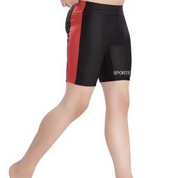 Men's Swimming Shorts | Costume | Trunk Set Printed Men Trunk Black, Red Swimsuit-image-96