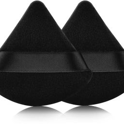 Soft Triangle Powder Puff for Face Powder, Foundation Blender Sponge Makeup Tool-image-31