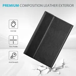 Proelite Keyboard case for Samsung Galaxy Tab S9 FE 10.9 inch/S9 11 inch with SPen Holder Bluetooth Standard Tablet Keyboard Compatible with Desktop, Laptop, Mac image 5
