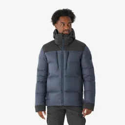 forclaz Men’s Hooded Down Jacket -20°C, MT900 - Grey-picture-7