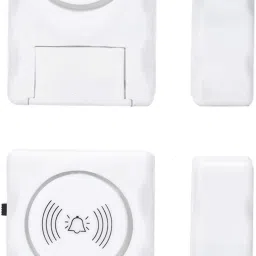 Wireless Door Window Security Burglar Sensor Alarm With Magnetic Sensor - Anti Theft System For Home Office - High 105 Decibel Door & Window Door Window Alarm (105)Pack of 2 Door & Window Door Window Alarm-10