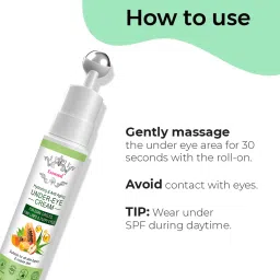 esawood Vitamin C & E Under Eye Cream For Reduce Dark Circles, Puffiness & Fine Lines image 3