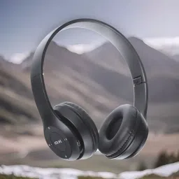 On-Ear Wireless Headphones with Deep Bass HD Sound and Detachable Gaming Mic_XN Bluetooth & Wired Headset-image-71
