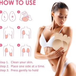 Women Lift up Invisible Bra Tape Nipple Cover 018 Nursing Breast Pad-image-22