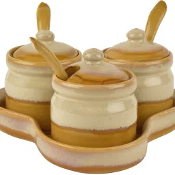 Ceramic Pickle Jar - 150 ml-image-49