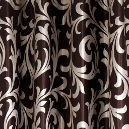radhey radhey decor 243 cm (8 ft) Polyester Semi Transparent Door Curtain Single Curtain image 2