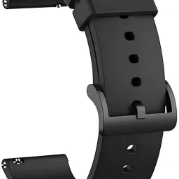 SwapME Silicone 22mm Replacement Band Strap with Metal Buckle Compatible with Fire-Boltt, Boat, Noise, Amazfit, beatXp & Other 22mm Watches Smart Watch Strap-17