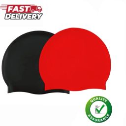 Swimming Cap 3pcs muilty colour Men Women Extra Stretch Swimming Cap-image-89