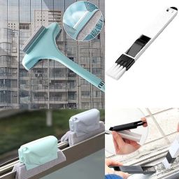 Window Groove Frame Cleaning Brush and Dust Cleaning Brush & Mesh Screen wiper Plastic Wet and Dry Brush-image-27