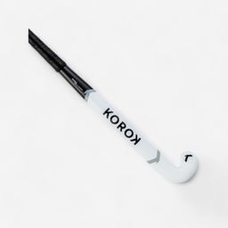 Adult Intermediate 60% Carbon Mid Bow Field Hockey Stick FH560 - White/Grey-image-32