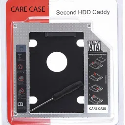 WEFLY Bay 2nd Hard Drive Caddy, 9.5 mm CD/DVD Drive Slot for SSD and HDD External DVD Writer-9