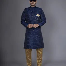 XEPON Self Design Sherwani-image-110