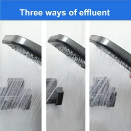 Fossa Shower System with LED Digital Display Shower Faucet Set Modular Shower Panel Rain Fall image 4