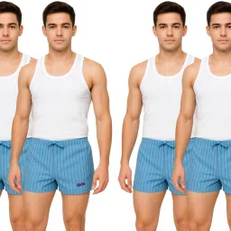 Pack of 4 Striped Men Boxer-image-86