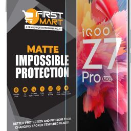 FIRST MART Edge To Edge Screen Guard for IQOO Z7 Pro 5G, IQOO Z7 Pro, Z7 Pro 5G, (Matte Finish)-4
