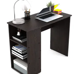 a globia creations Iris Study Table In Wenge Color Engineered Wood Study Table image 2