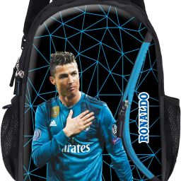 Medium 30 L Laptop Backpack CR7 Casual Backpack Daypack Unisex College and School Bag-image-27
