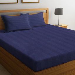 hosta homes Bed Sheet With 2 Pillow Covers-picture-1
