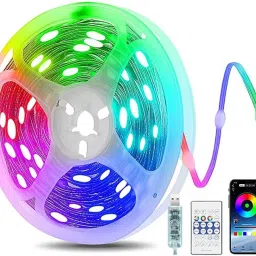 100 LEDs 10 m Multicolor Color Changing, Flickering, Steady String Rice Lights-19