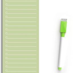 Fridge Magnet Notepad With Marker Pink Guava Acrylic Fridge Magnet Pack of 1-image-19
