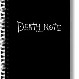 Death Note Notebook single A5 Notebook unruled 120 Pages-27